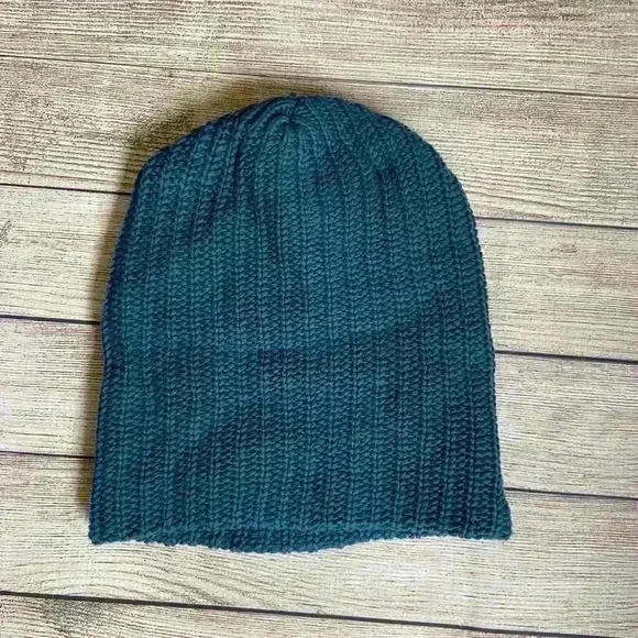 Love Your Melon Blue Knit Beanie Hat MADE IN USA - Picture 3 of 5